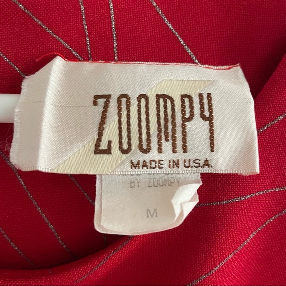 VTG Red Mini Dress - Picture 3 of 5